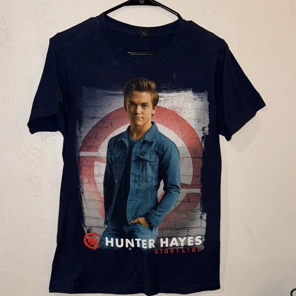 Hunter Hayes Storyline Men’s Size Small T-Shirt - Navy